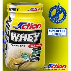 Pro Action Whey Protein 900gr - Βανίλια DRIMALASBIKES